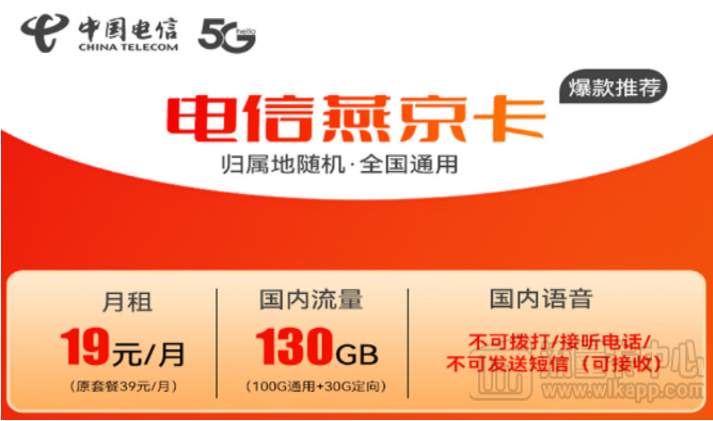 電信流量卡買哪個好？電信燕京卡+電信云冬卡！免費申請！